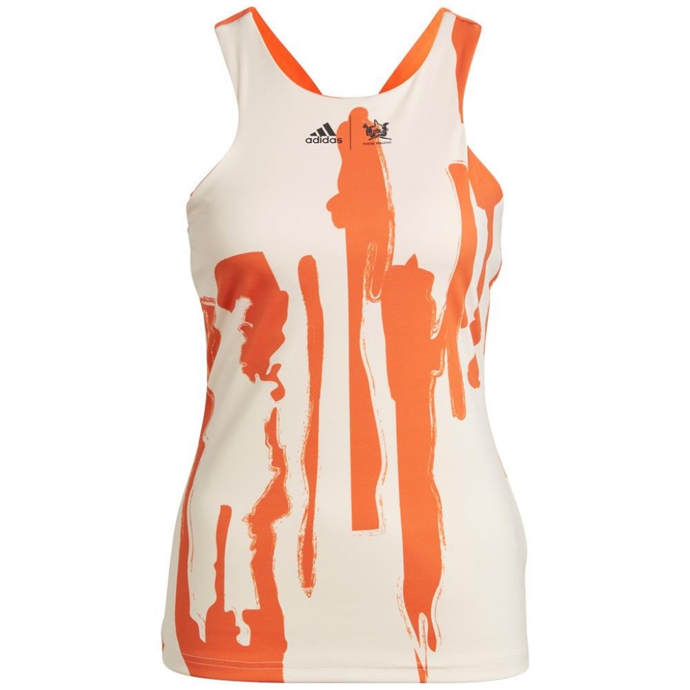 adidas Women's Thebe Magugu New York Y-Back Tank NEW